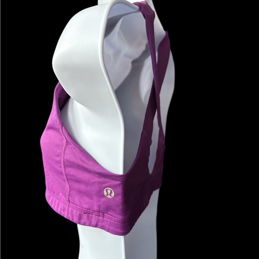 Lululemon Athletica Purple Performance Bra - Picture 4 of 5